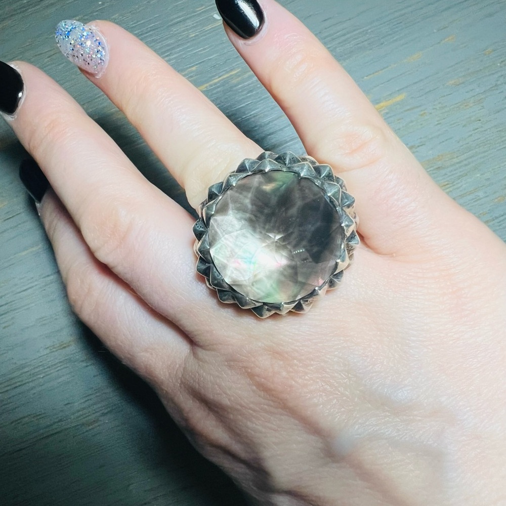 Elegant Silver Statement Ring Stephen Webster - Picture 2 of 7